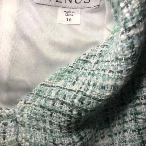 Womens Tweed Sleeveless dress - Picture 15 of 16